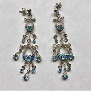 Anthropologie Rhinestone Earrings